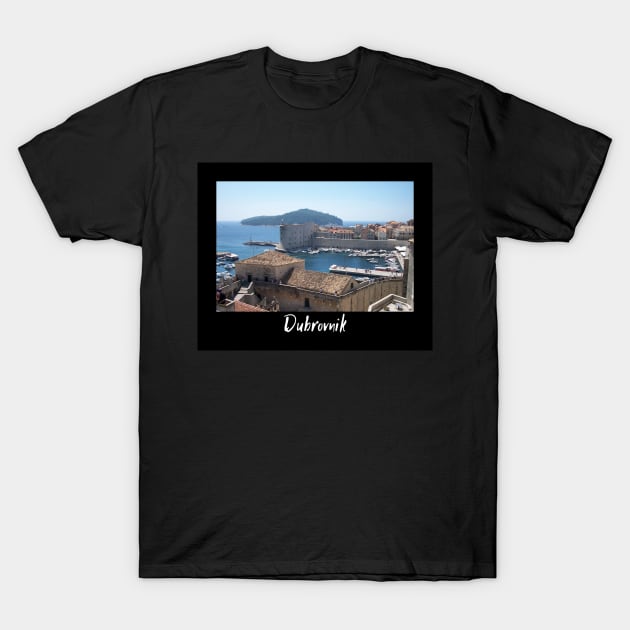 Scenic Dubrovnik T-Shirt by She Gets Creative